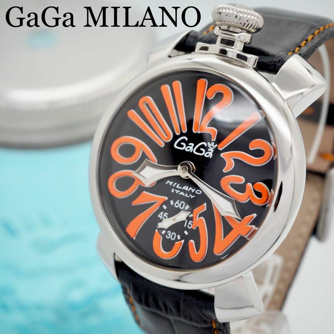 美品】GaGa MILANO ガガミラノ 腕時計 美品】GaGa MILANO ガガミラノ 腕時計