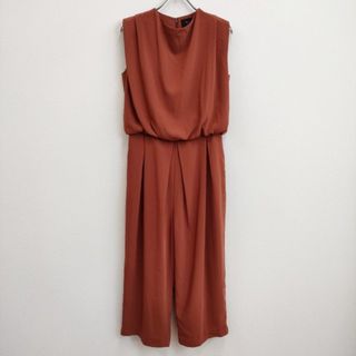ローズバッドカップルズ(ROSE BUD)のROSE BUD サロペットパンツ オールインワン サイズF ノースリーブ レッド系 レディース ローズバッド【中古】4-0823S♪(その他)