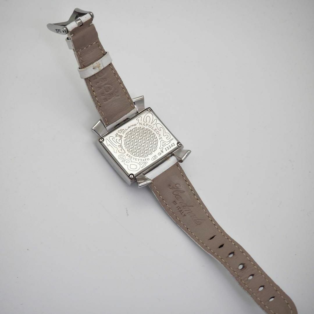 GaGa MILANO - 411 ガガミラノ時計 ナポレオーネ 36㎜ ホワイト GaGa MILANO - 411 ガガミラノ時計 ナポレオーネ 36㎜ ホワイト