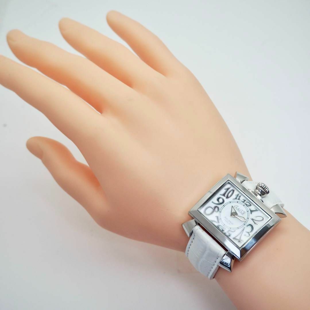 GaGa MILANO - 411 ガガミラノ時計 ナポレオーネ 36㎜ ホワイト GaGa MILANO - 411 ガガミラノ時計 ナポレオーネ 36㎜ ホワイト