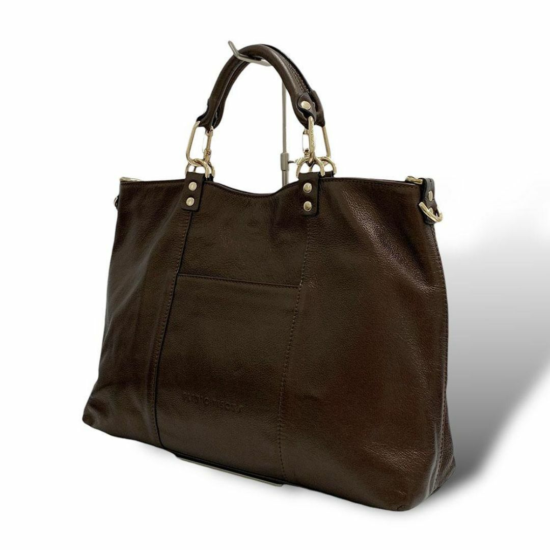 PLINIO VISONA プリニオ 2way ショルダー トートバッグ ポーチ PLINIO VISONA - 【美品】プリニオヴィソナ 2way ショルダー