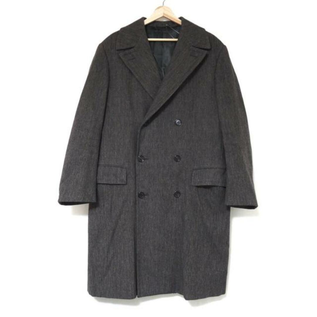 PRADA(プラダ) コート サイズ48 M メンズ美品 - グレー×マルチ PRADA(プラダ) コート サイズ48 M メンズ美品 - グレー×マルチ