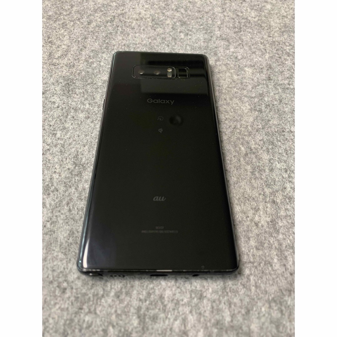 美品 SIMフリー Galaxy Note8 SCV37 64GB ブラック色 美品 SIMフリー Galaxy Note8 SCV37 64GB ブラック色