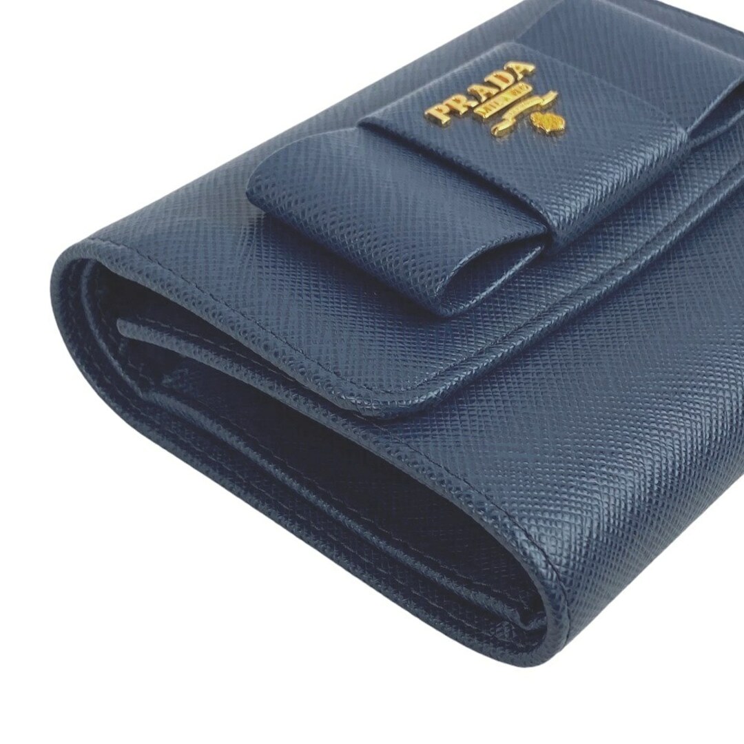 PRADA - □新同□ プラダ サフィアーノ フィオッコ 三つ折り PRADA - □新同□ プラダ サフィアーノ フィオッコ 三つ折り
