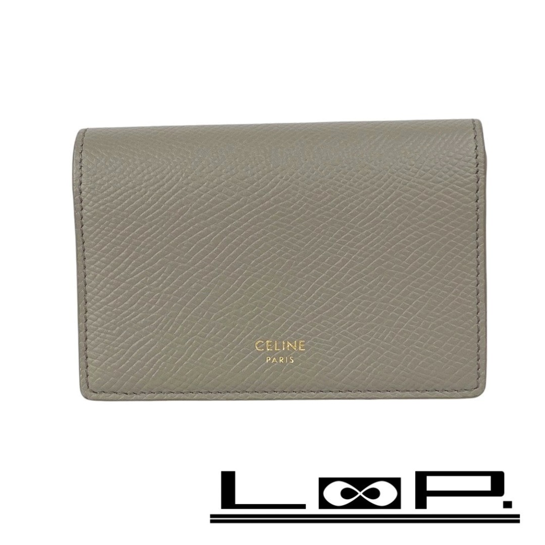 CELINE - □新同□ セリーヌ カードケース 名刺入れ レザー CELINE - □新同□ セリーヌ カードケース 名刺入れ レザー