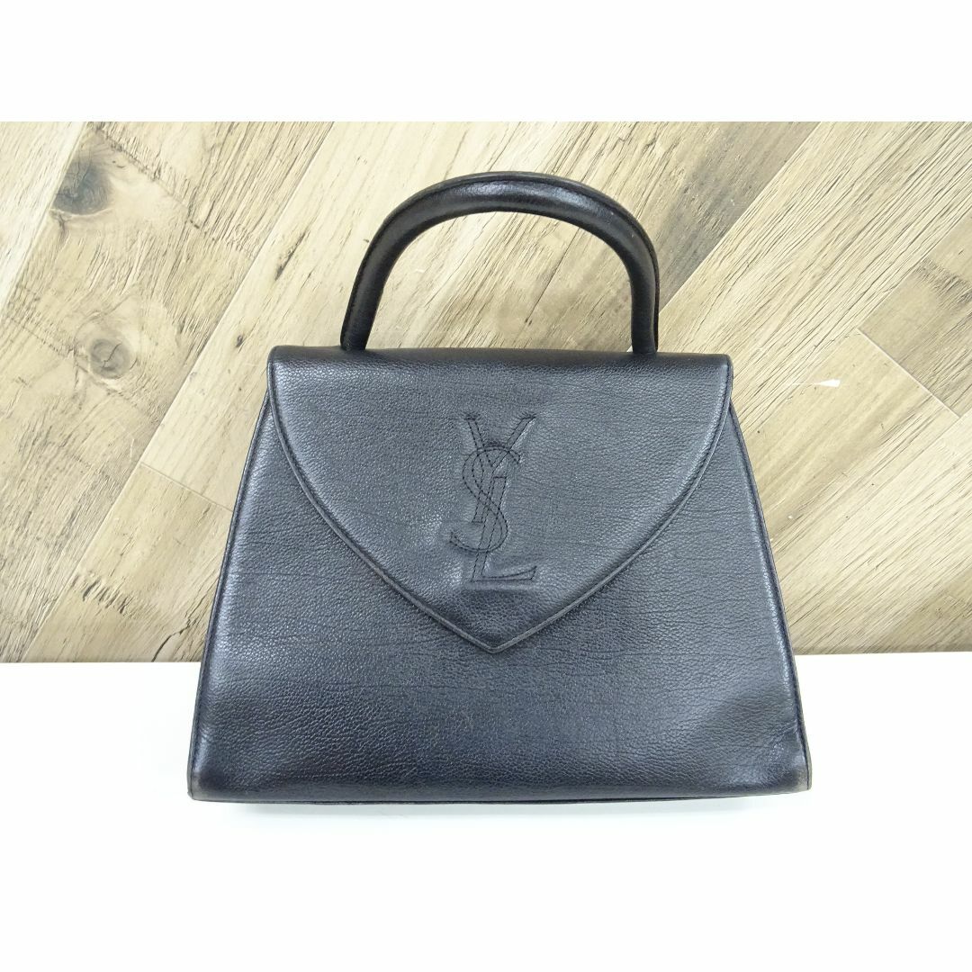 Yves Saint Laurent - 梅024 / YSL イヴサンローラン ハンドバッグ レザー