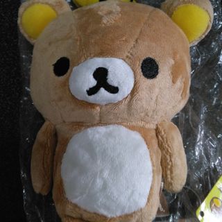 リラクマのぬいぐるみ折りたたみバック(トートバッグ)