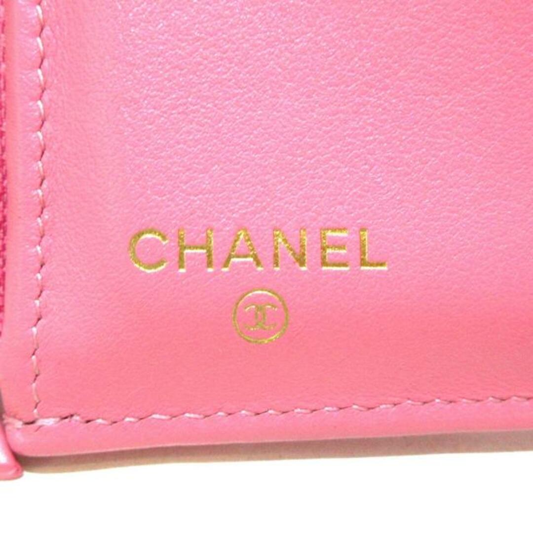 CHANEL(シャネル) 3つ折り財布 ボーイシャネル ピンク 財布 CHANEL(シャネル) 3つ折り財布 ボーイシャネル ピンク 財布