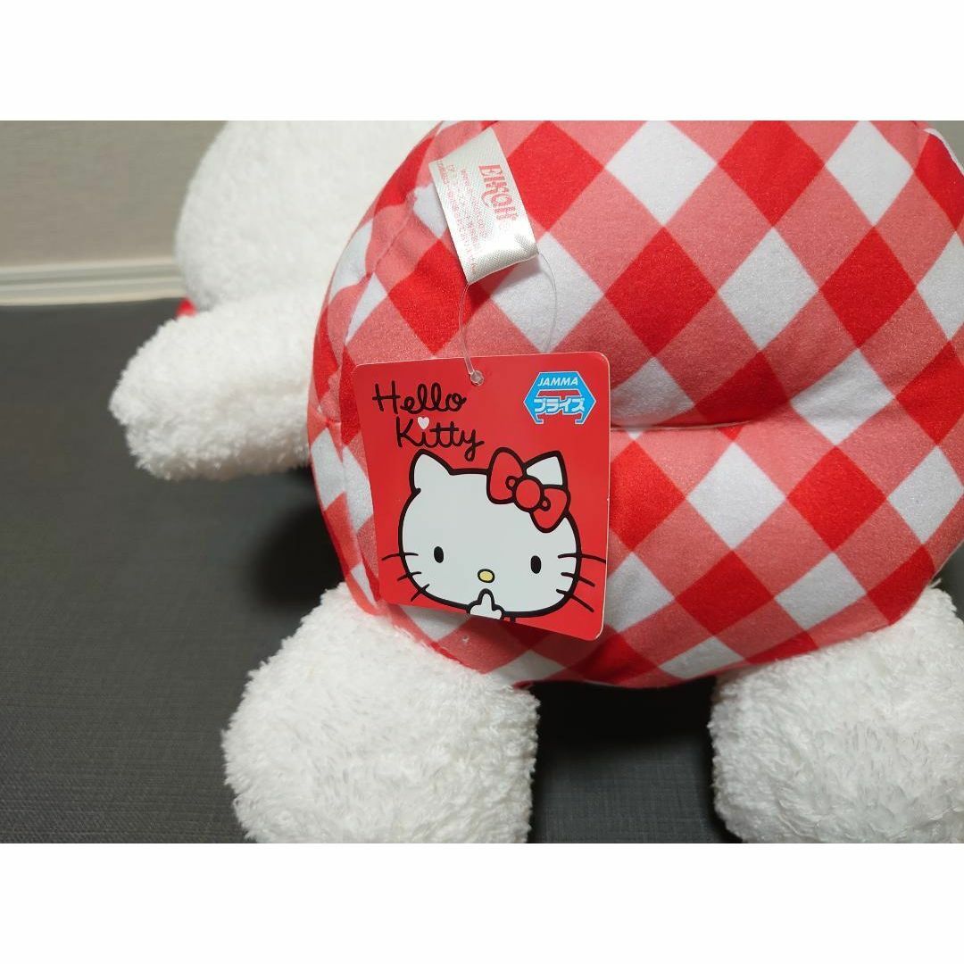 ハローキティ - 未使用 ハローキティ ギンガムチェックドール ハローキティ - 未使用 ハローキティ ギンガムチェックドール
