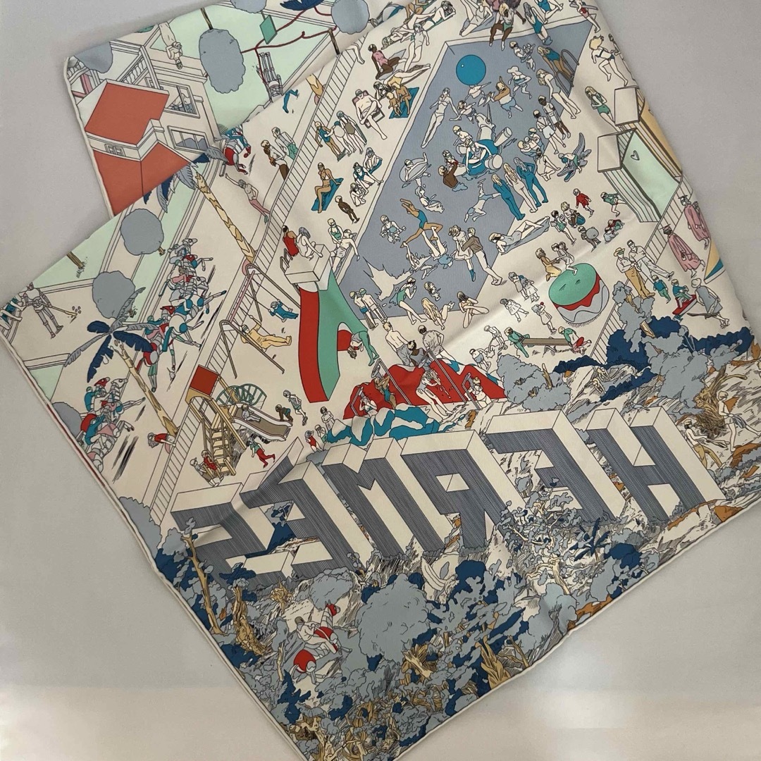 HERMES - HERMES カレ90 オンザビーチの通販 by La Clef HERMES - HERMES カレ90 オンザビーチの通販 by La Clef