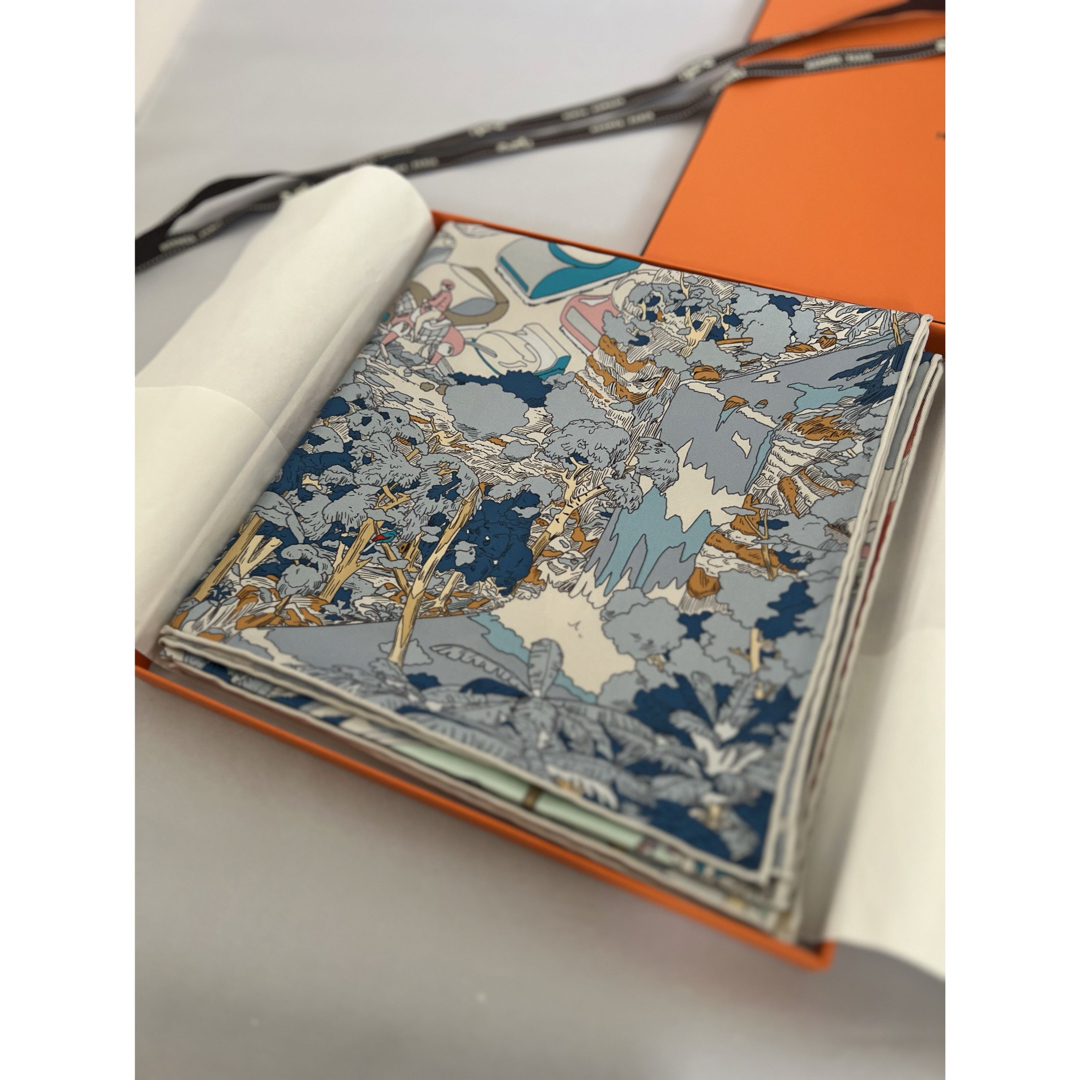 HERMES - HERMES カレ90 オンザビーチの通販 by La Clef HERMES - HERMES カレ90 オンザビーチの通販 by La Clef
