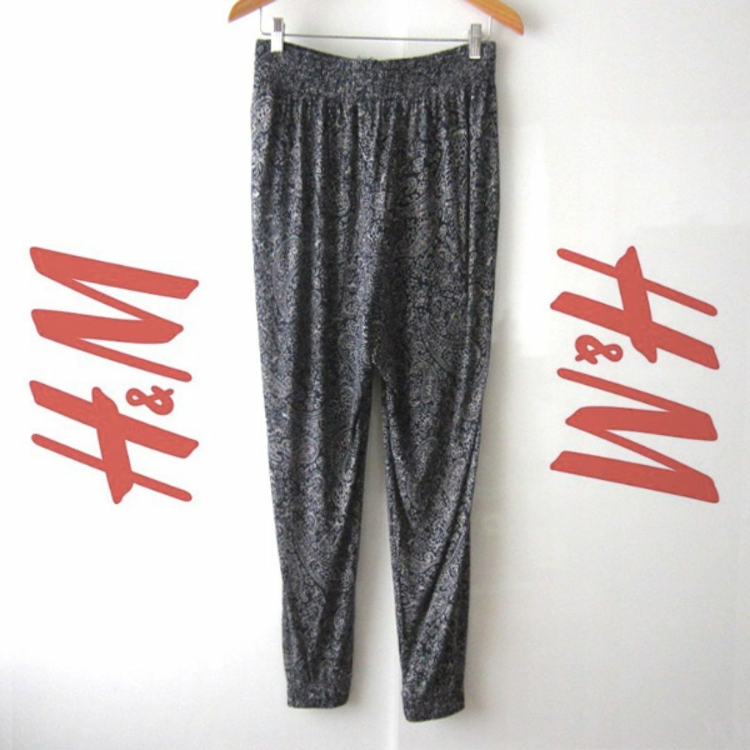 H&M - 美品 H&M/エイチアンドエム☆ 総柄イージーパンツの通販 H&M - 美品 H&M/エイチアンドエム☆ 総柄イージーパンツの通販