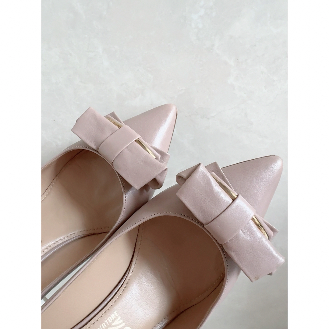 Salvatore Ferragamo - Salvatore Ferragamo リボン パンプスの Salvatore Ferragamo - Salvatore Ferragamo リボン パンプスの