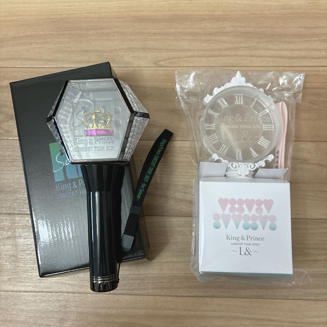 King & Prince ペンライト 2点セット エンタメ/ホビーのタレントグッズ(アイドルグッズ)の商品写真