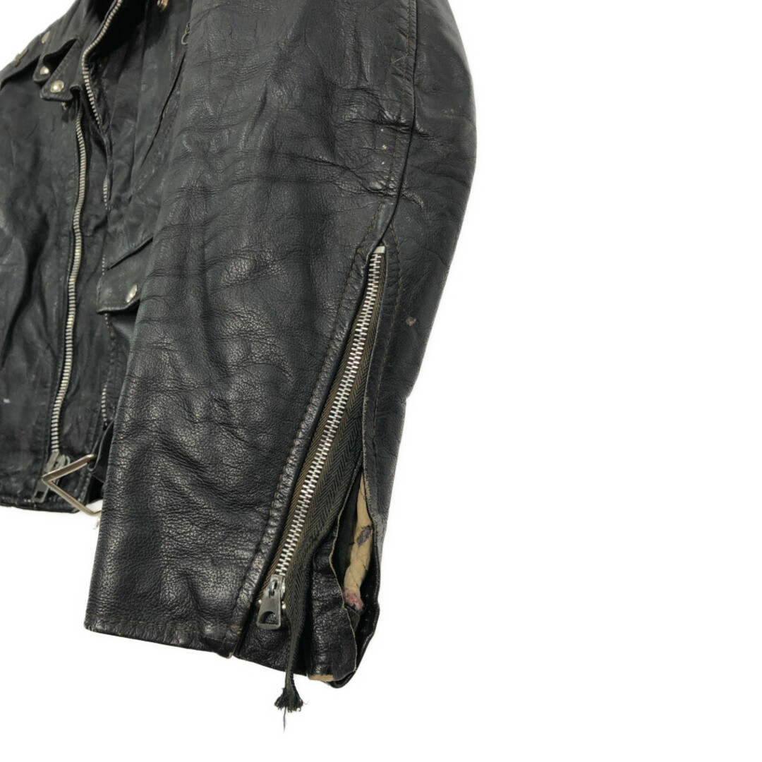 70年代 Sears シアーズ The Leather Shop レザー ダブル 70年代 Sears シアーズ The Leather Shop レザー ダブル
