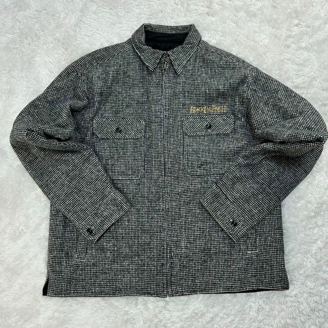 リバーシブル仕様】ブラックアイパッチ☆ワンポイント刺繍ロゴ リバーシブル仕様】ブラックアイパッチ☆ワンポイント刺繍ロゴ
