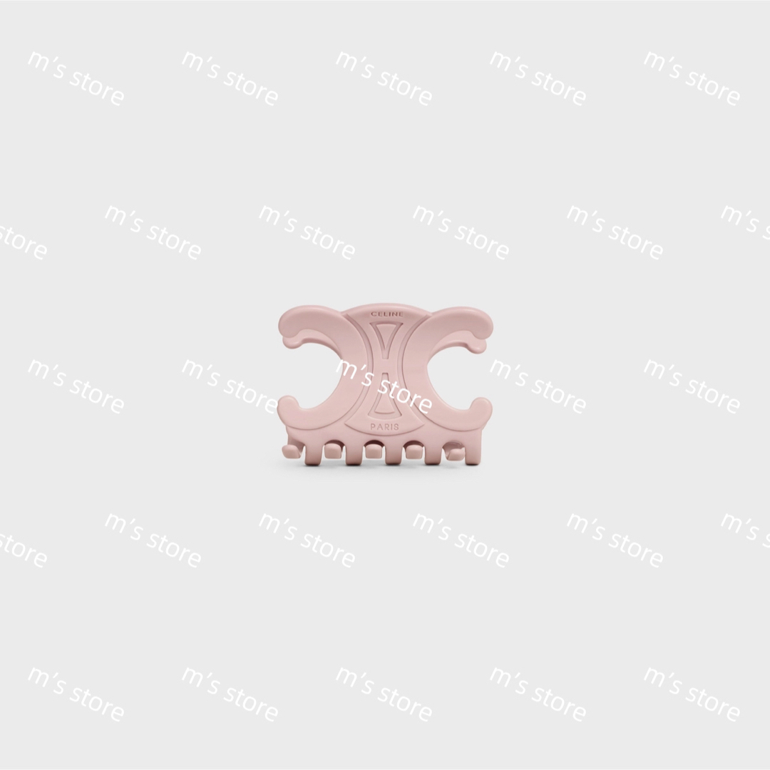 CELINE - 新品 CELINE セリーヌ トリオンフ ラージ ヘアクロー CELINE - 新品 CELINE セリーヌ トリオンフ ラージ ヘアクロー