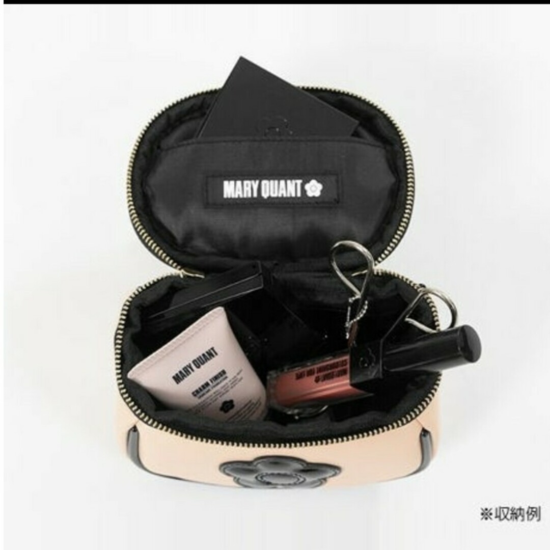 MARY QUANT - スムースデイジーパッチ ラウンドバニティSの通販 MARY QUANT - スムースデイジーパッチ ラウンドバニティSの通販