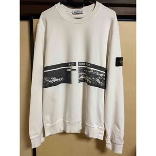 STONE ISLAND(スウェット ・ ホワイト/白色系)のフリマ STONE ISLAND(スウェット ・ ホワイト/白色系)のフリマ