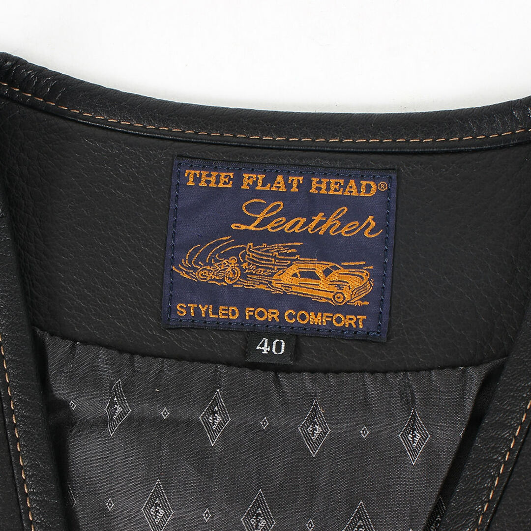美品 FLAT HEAD フラットヘッド ベスト サイズ:40(L) 現行モデル 美品 FLAT HEAD フラットヘッド ベスト サイズ:40(L) 現行モデル
