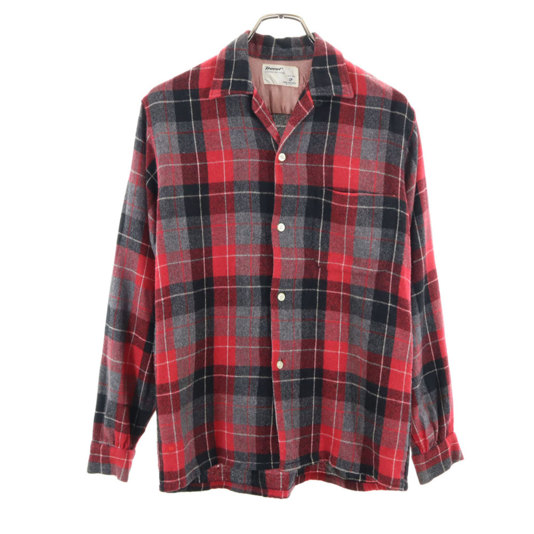 Truval 50s 60s 開襟 オープンカラー ヴィンテージ ボックス Truval 50s 60s 開襟 オープンカラー ヴィンテージ ボックス