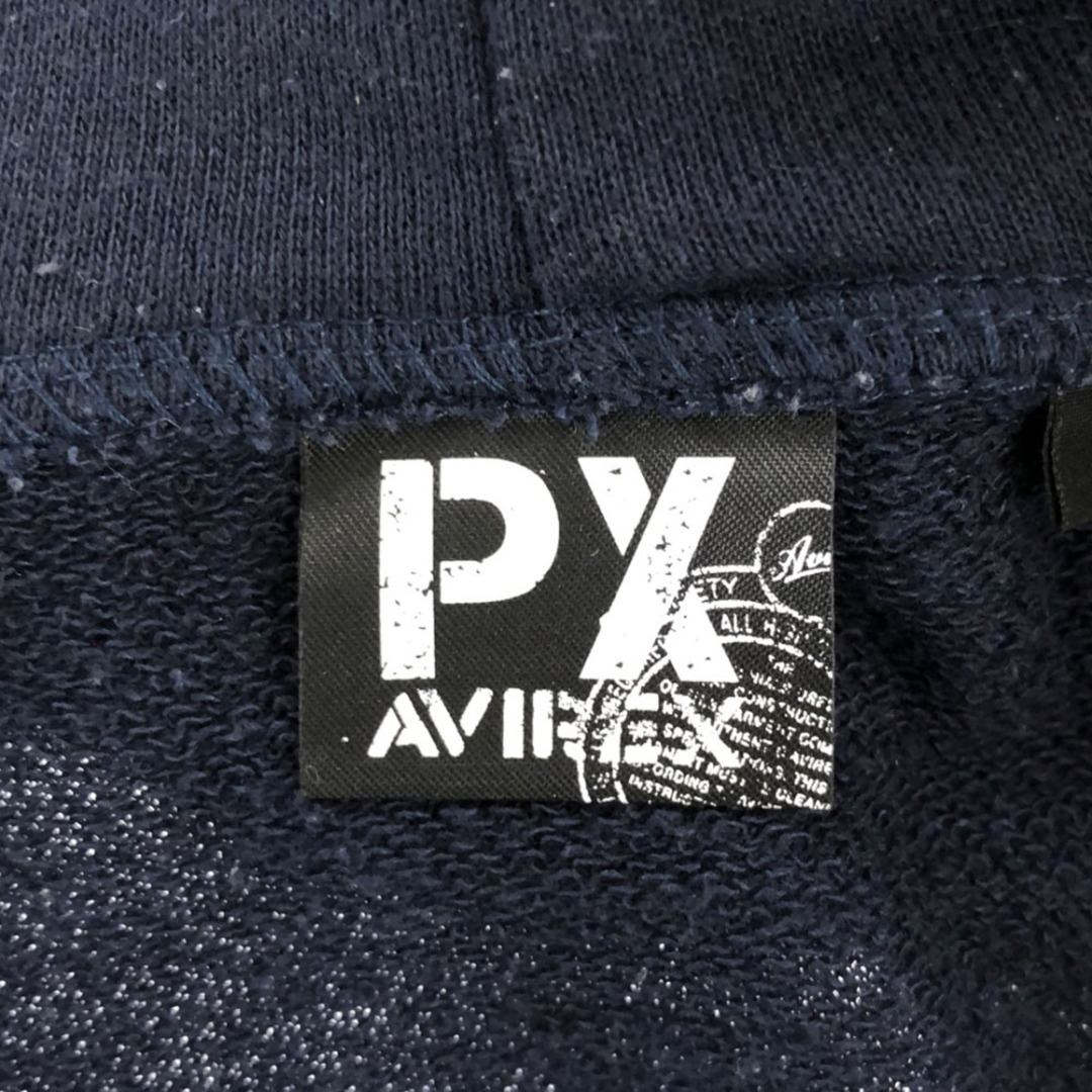 AVIREX - アヴィレックス プリント 長袖 スウェット ジップ AVIREX - アヴィレックス プリント 長袖 スウェット ジップ