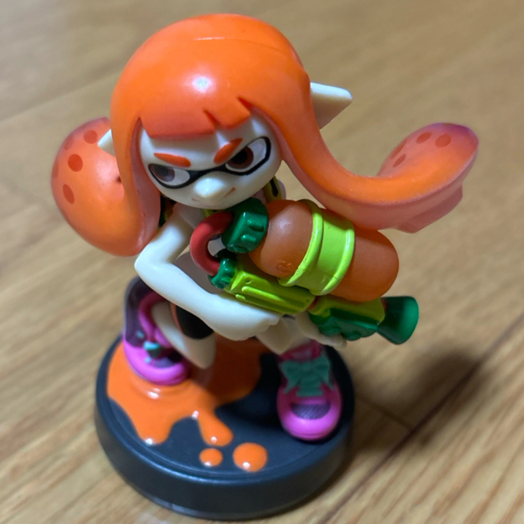 任天堂(ニンテンドウ)のamiibo ガール オレンジ スプラトゥーン エンタメ/ホビーのゲームソフト/ゲーム機本体(その他)の商品写真