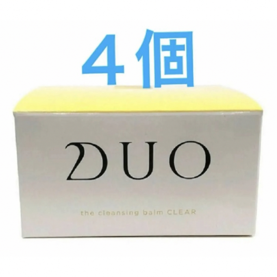 DUO ザ クレンジングバーム クリア 90g 4セット