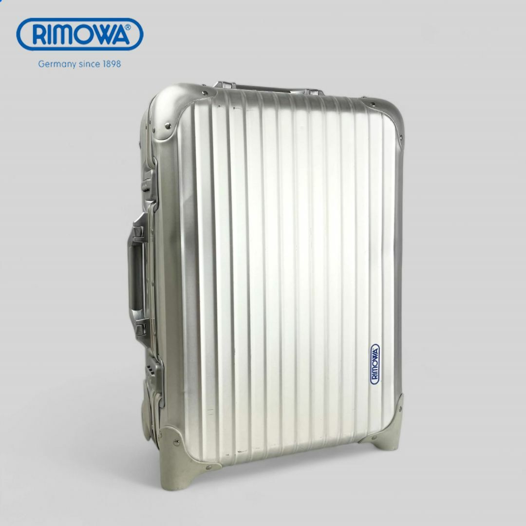 RIMOWA】TOPAS 2輪 引っかく アルミ 機内持ち込みサイズ RIMOWA】TOPAS 2輪 引っかく アルミ 機内持ち込みサイズ