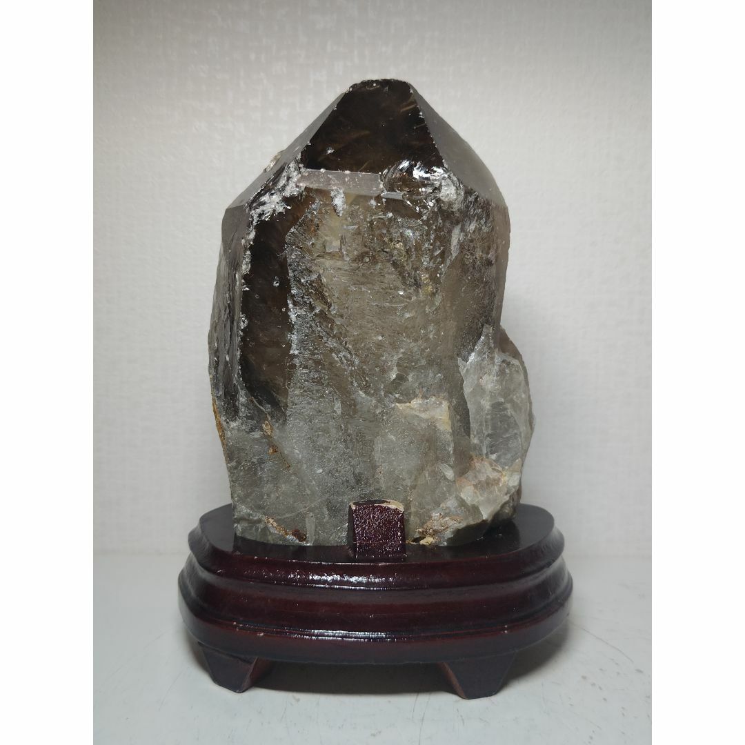 スモーキークォーツ 3.8kg 水晶 原石 鑑賞石 自然石 誕生石 鉱物 鉱石