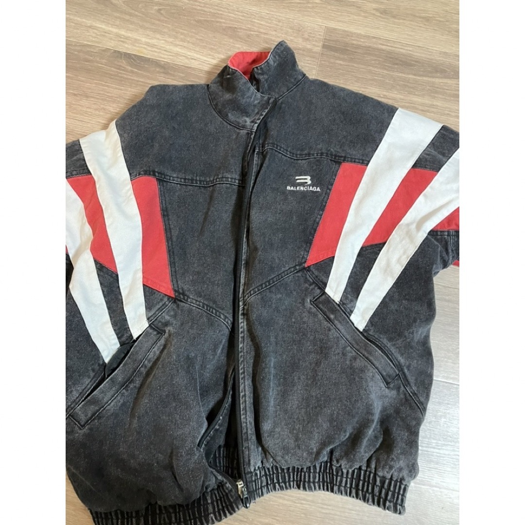 BALENCIAGA Denim Track Jacket BALENCIAGA Denim Track Jacket