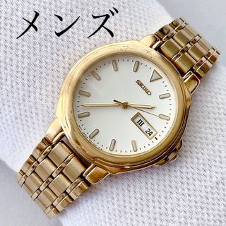 セイコー(SEIKO)のSEIKO 7N33-6040 メンズクォーツ腕時計　稼動品(腕時計(アナログ))