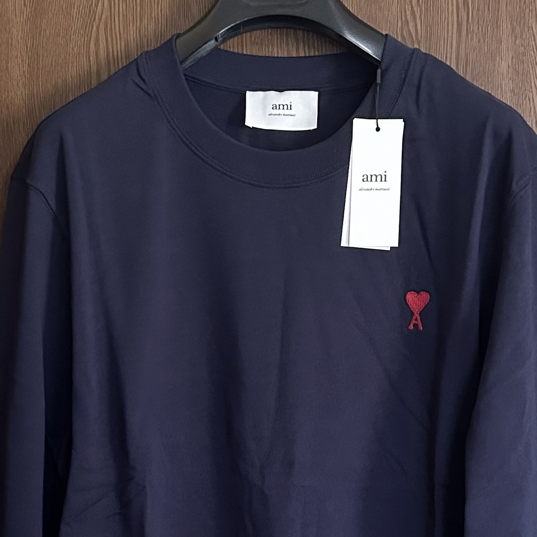 ami - XXL新品 AMI Paris アミ グラフィック ロゴ ロング T ami - XXL新品 AMI Paris アミ グラフィック ロゴ ロング T