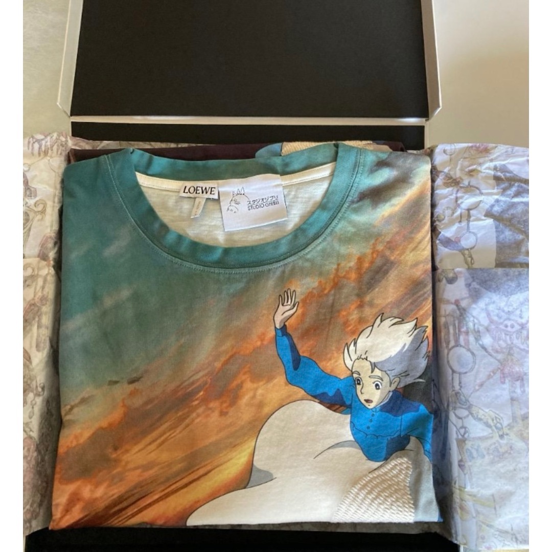 完売【LOEWE x ハウルの動く城】ソフィーTシャツ Sサイズ (LOEWE