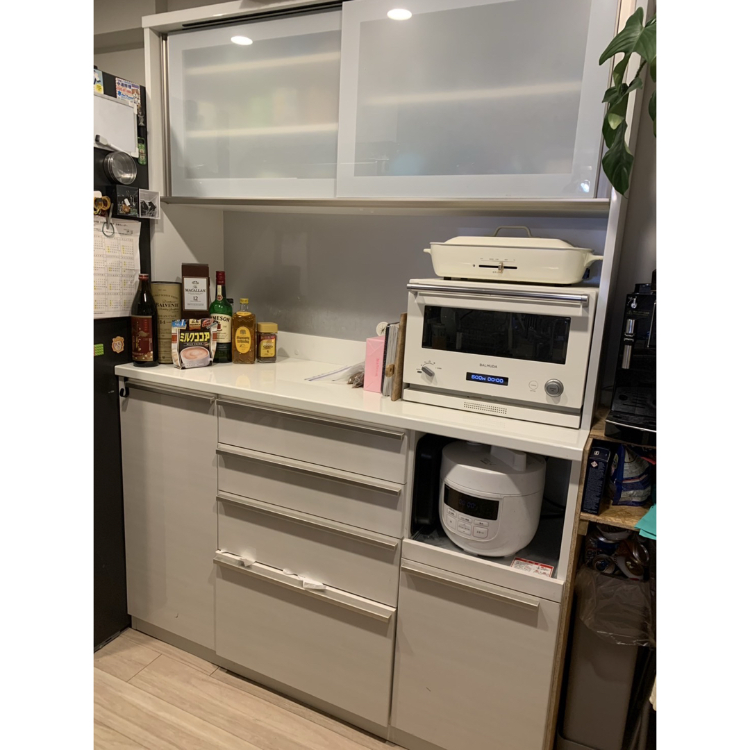 ニトリ - ニトリ 食器棚 キッチンボード キッチン 140cm ニトリ - ニトリ 食器棚 キッチンボード キッチン 140cm