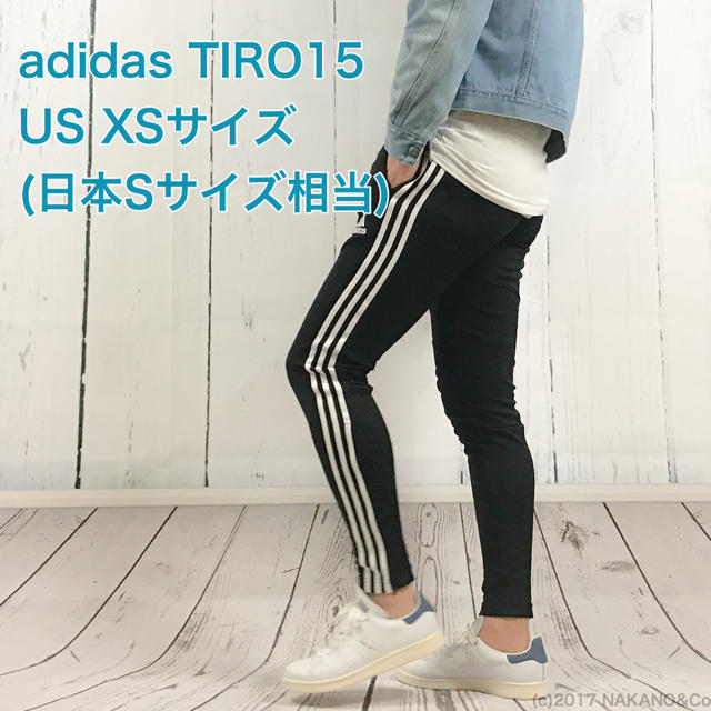 adidas アディダス パンツ（その他） XS 黒x白