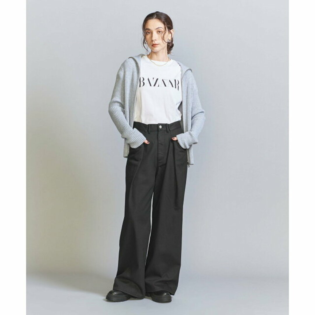 BEAUTY&YOUTH UNITED ARROWS - 【BLACK】タックワイド デニム BEAUTY&YOUTH UNITED ARROWS - 【BLACK】タックワイド デニム