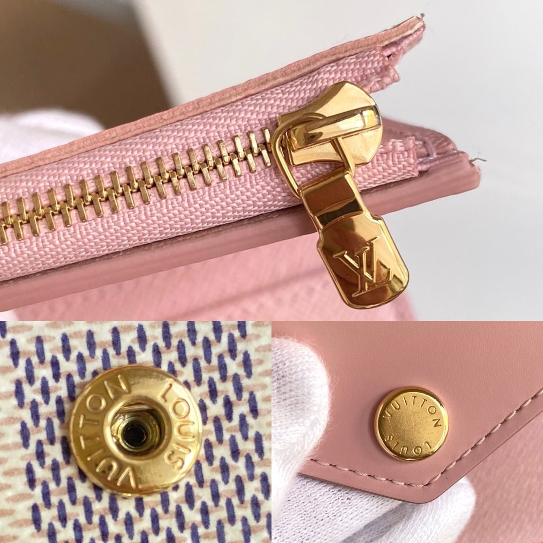 LOUIS VUITTON - ルイヴィトン ポルトフォイユ・ゾエ ピンク LOUIS VUITTON - ルイヴィトン ポルトフォイユ・ゾエ ピンク