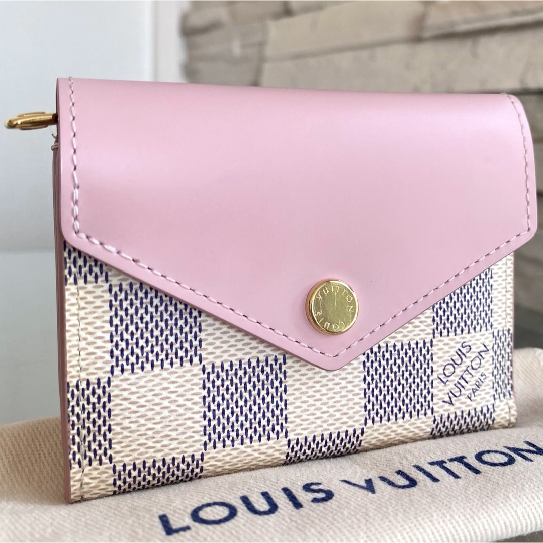 LOUIS VUITTON - ルイヴィトン ポルトフォイユ・ゾエ ピンク LOUIS VUITTON - ルイヴィトン ポルトフォイユ・ゾエ ピンク