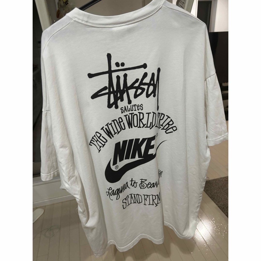 STUSSY - 最終値下げstussy nike コラボTシャツホワイト STUSSY - 最終値下げstussy nike コラボTシャツホワイト