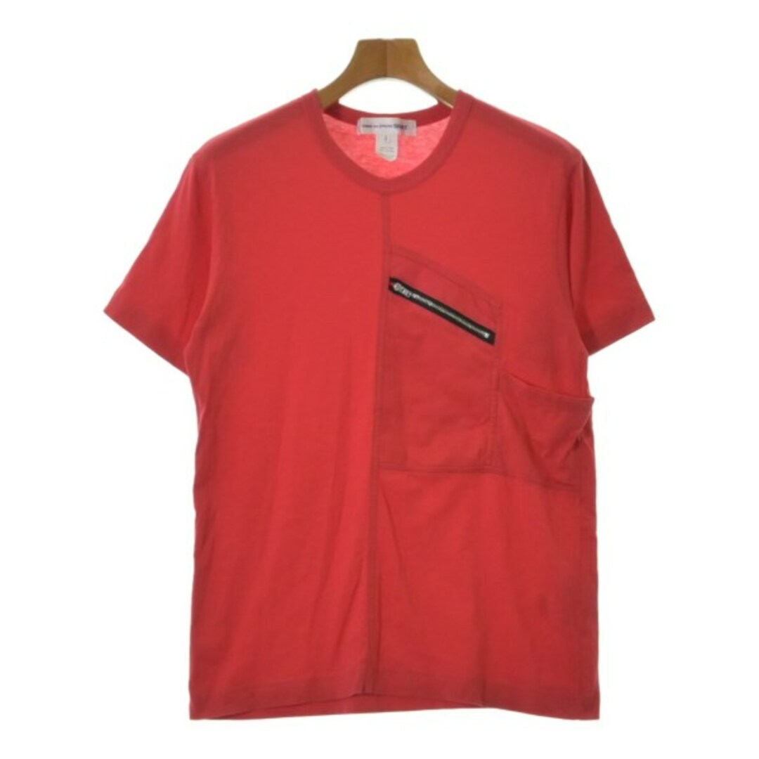 COMME des GARCONS SHIRT Tシャツ・カットソー S 赤 【古着】 COMME des GARCONS SHIRT Tシャツ・カットソー S 赤 【古着】