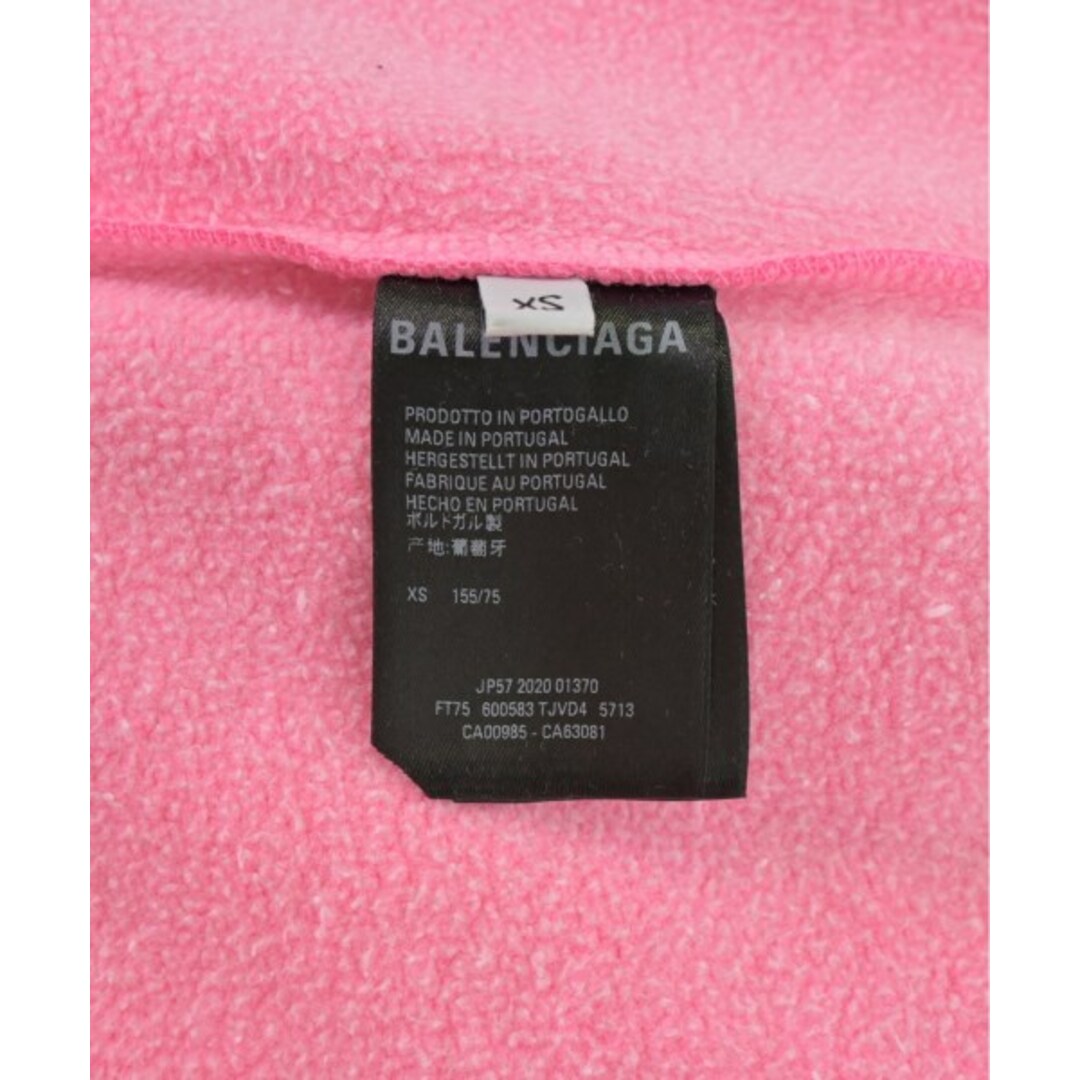 BALENCIAGA - BALENCIAGA バレンシアガ パーカー XS ピンク BALENCIAGA - BALENCIAGA バレンシアガ パーカー XS ピンク