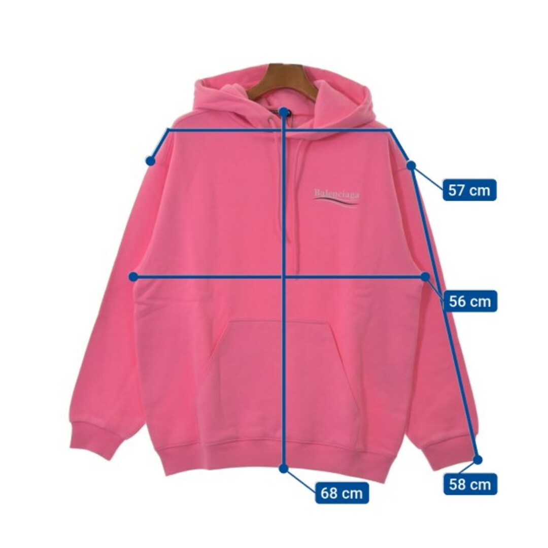 BALENCIAGA - BALENCIAGA バレンシアガ パーカー XS ピンク BALENCIAGA - BALENCIAGA バレンシアガ パーカー XS ピンク