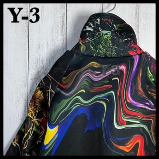 Y-3 - 【人気モデル】ワイスリー☆総柄入りトラックジャケット Y-3 - 【人気モデル】ワイスリー☆総柄入りトラックジャケット