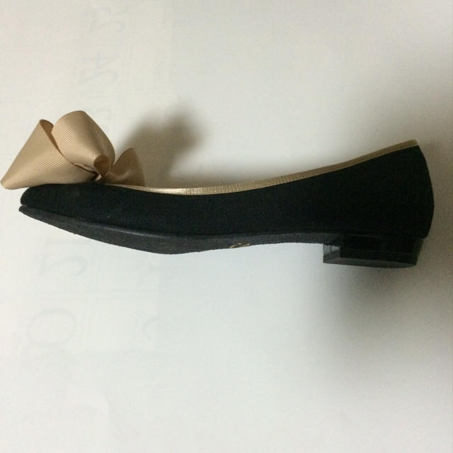 JELLY BEANS(ジェリービーンズ)のリボンバレエシューズ レディースの靴/シューズ(バレエシューズ)の商品写真
