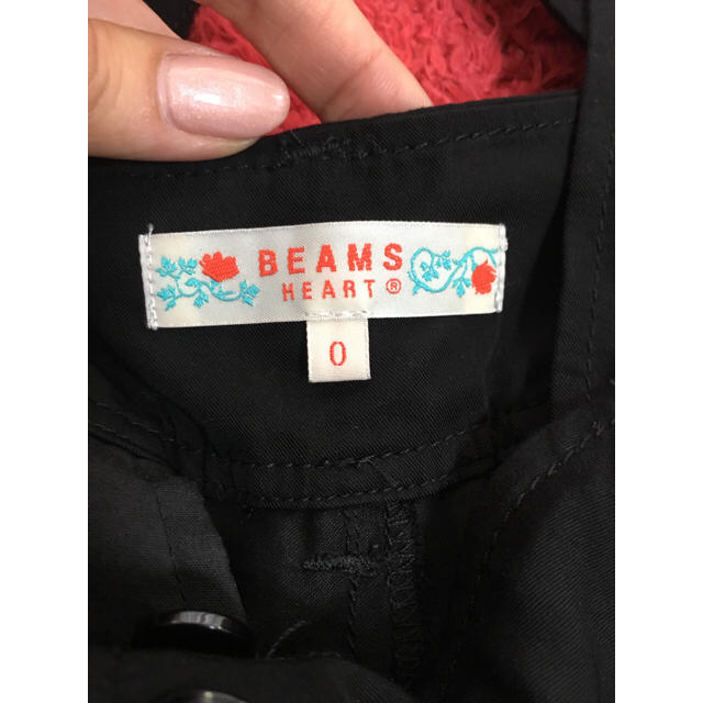 BEAMS(ビームス)のBEAMS HEART とろみ素材サロペット レディースのパンツ(サロペット/オーバーオール)の商品写真