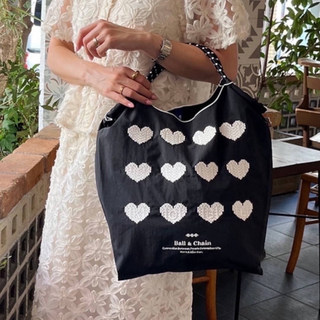 Ball&Chain 神戸限定 ハートlimited HEART 2点 ブラック Ball&Chain 神戸限定 ハートlimited HEART 2点 ブラック