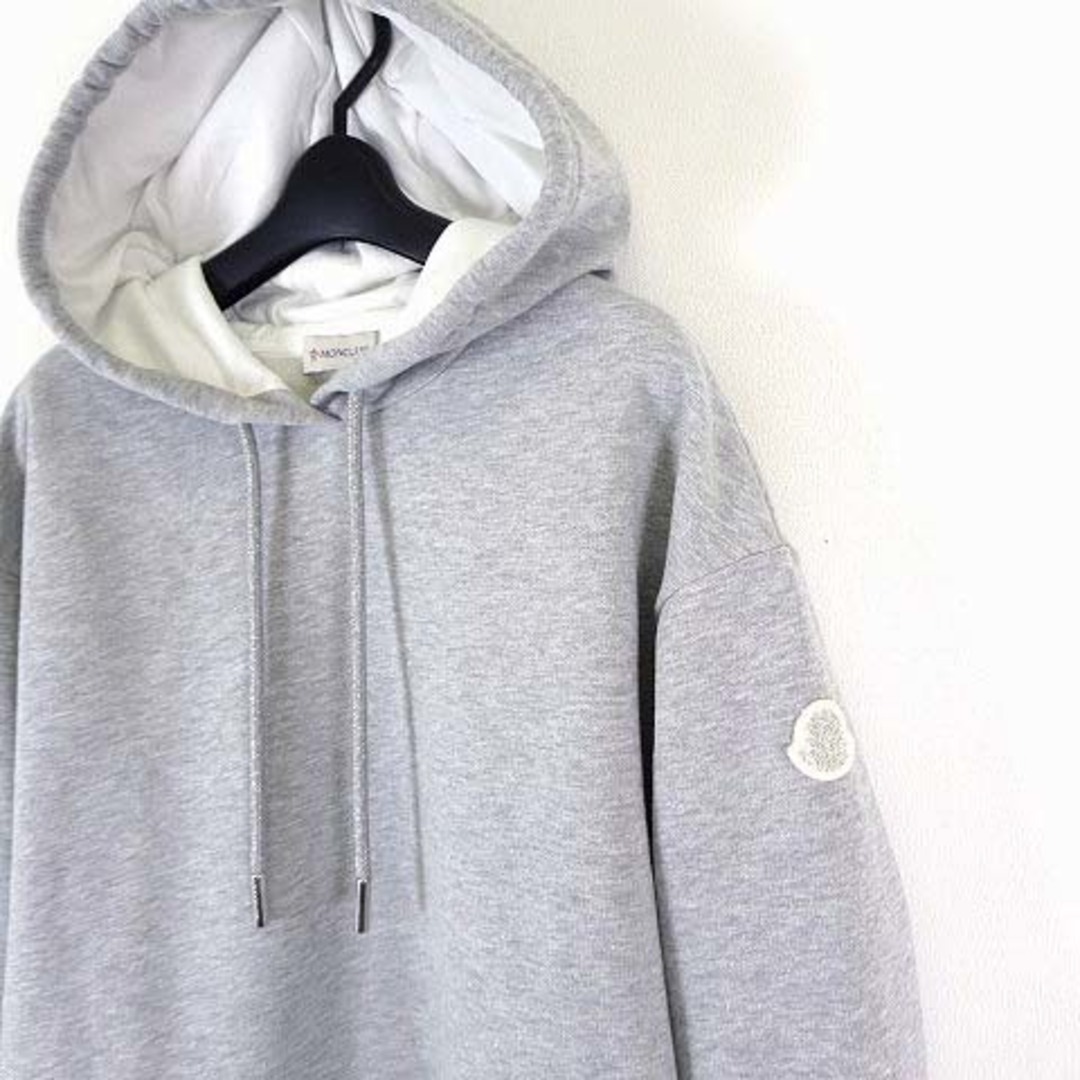 MONCLER - モンクレール パーカー FELPA フーディー ロゴ刺繍 M MONCLER - モンクレール パーカー FELPA フーディー ロゴ刺繍 M