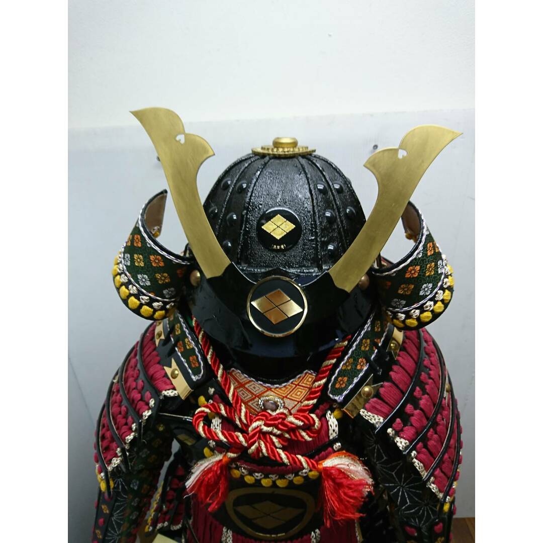 F57454五月人形武田菱 鎧 平台飾り 鎧飾り F57454五月人形武田菱 鎧 平台飾り 鎧飾り