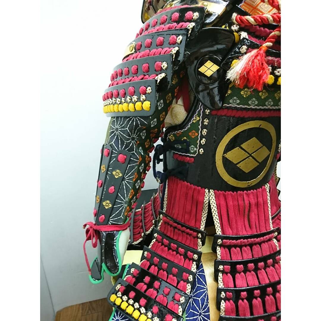 F57454五月人形武田菱 鎧 平台飾り 鎧飾り F57454五月人形武田菱 鎧 平台飾り 鎧飾り